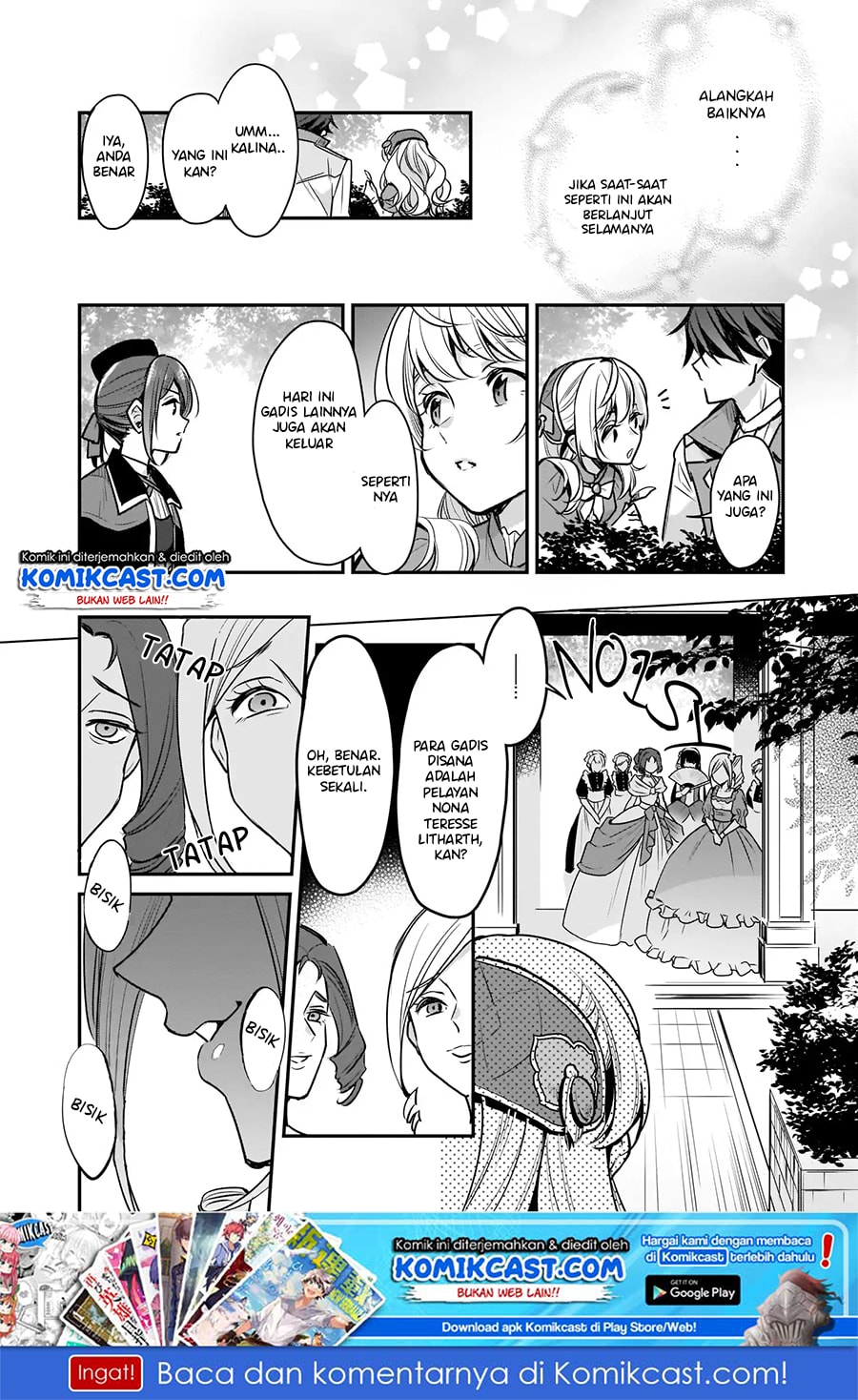 I’m The Prince’s Consort Candidate However, I Believe I Can Certainly Surpass It! Chapter 4.2 Bahasa Indonesia page 1