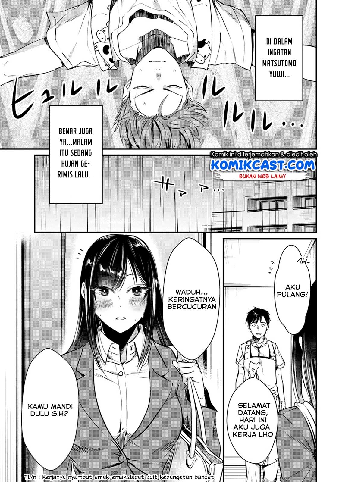 It’s Fun Having a 300,000 yen a Month Job Welcoming Home an Onee-san Who Doesn’t Find Meaning in a Job That Pays Her 500,000 yen a Month Chapter 4