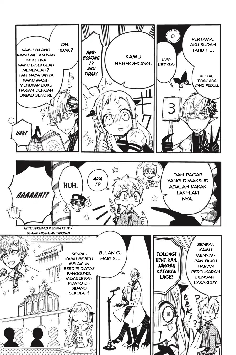 Jibaku Shounen Hanako-kun chapter 12 halaman 19