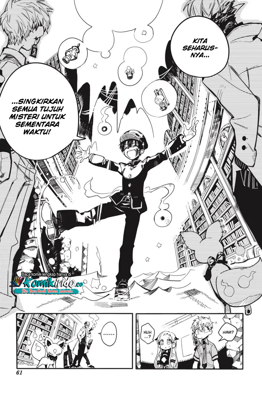 Jibaku Shounen Hanako-kun chapter 12 halaman 11