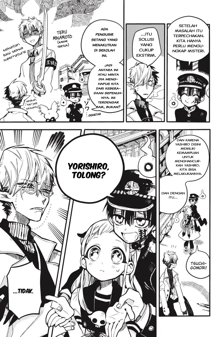 Jibaku Shounen Hanako-kun chapter 12 halaman 13