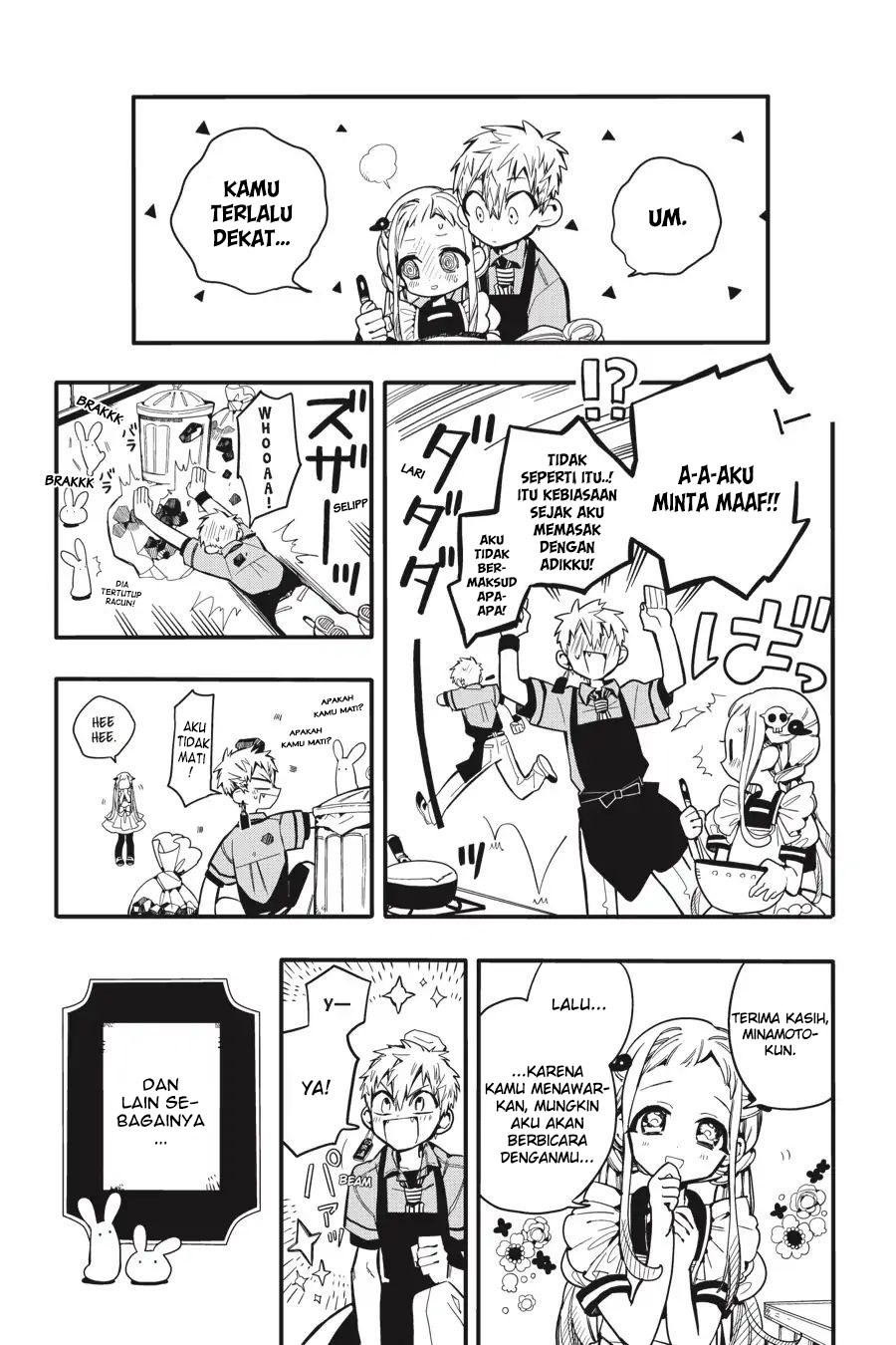 Jibaku Shounen Hanako-kun chapter 15 halaman 13