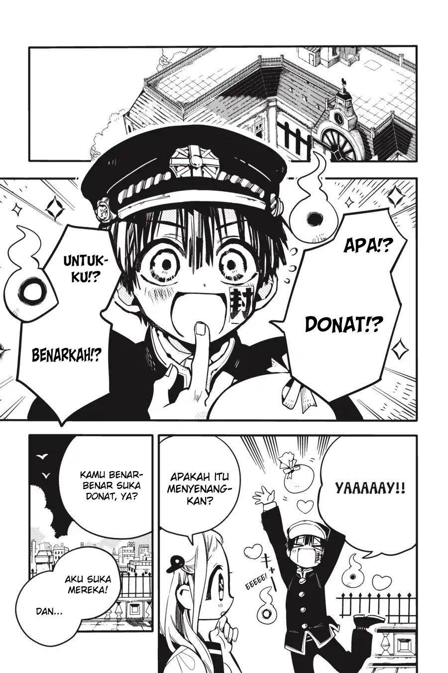 Jibaku Shounen Hanako-kun chapter 15 halaman 27
