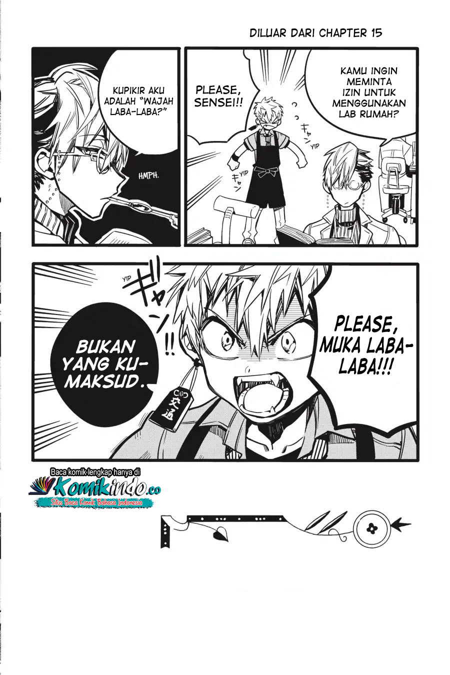Jibaku Shounen Hanako-kun chapter 15 halaman 38