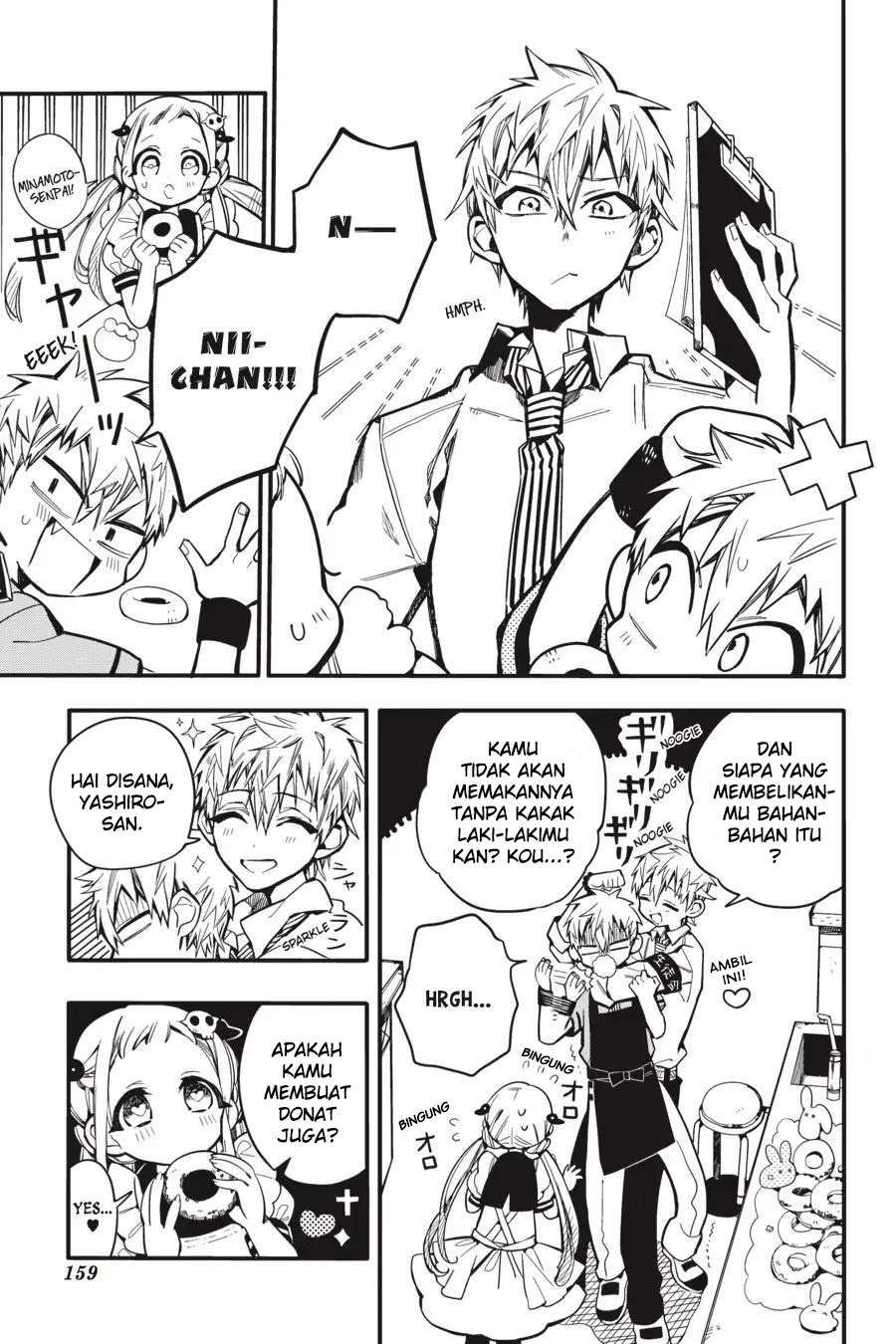 Jibaku Shounen Hanako-kun chapter 15 halaman 21