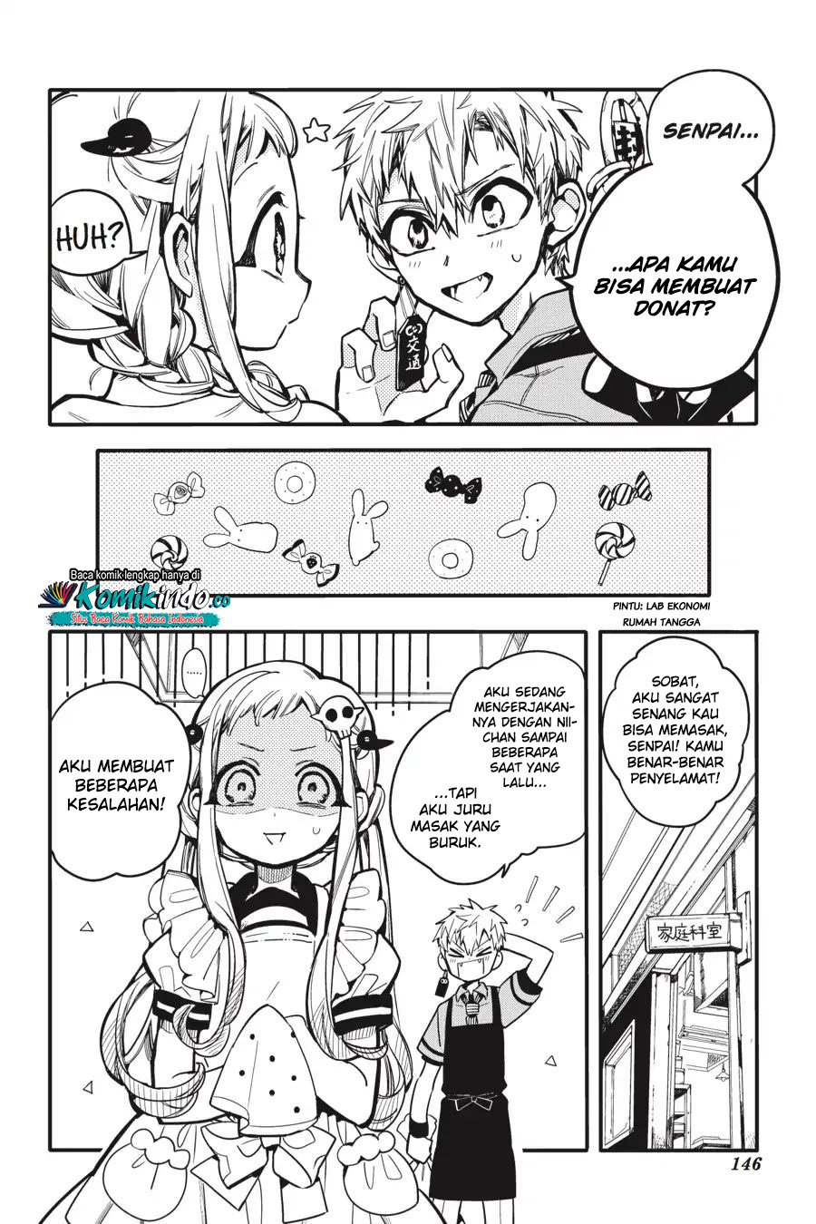 Jibaku Shounen Hanako-kun chapter 15 halaman 8