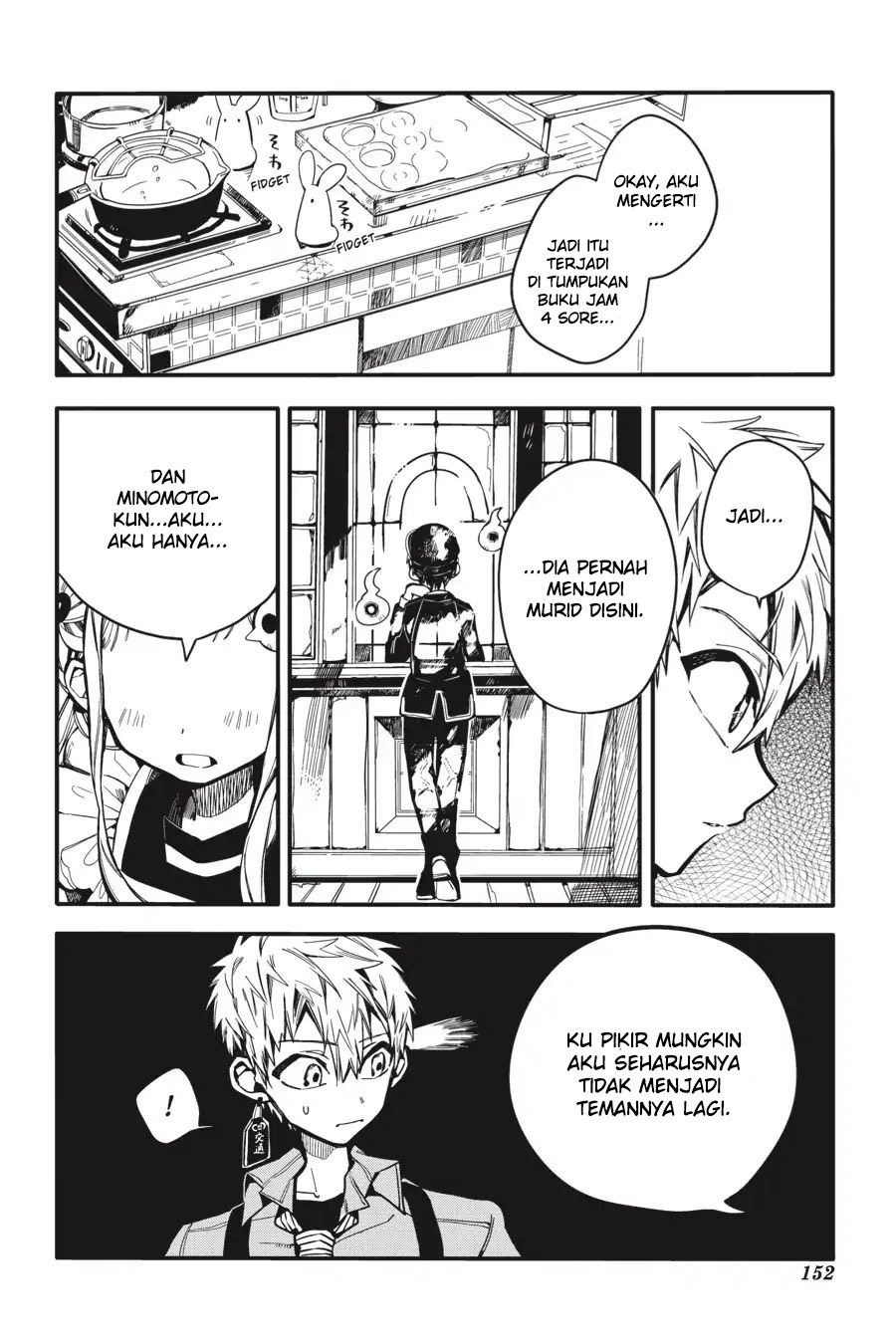 Jibaku Shounen Hanako-kun chapter 15 halaman 14