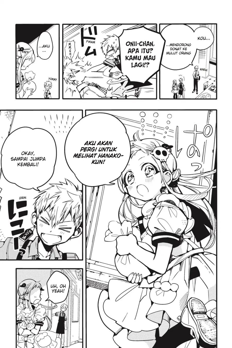 Jibaku Shounen Hanako-kun chapter 15 halaman 23