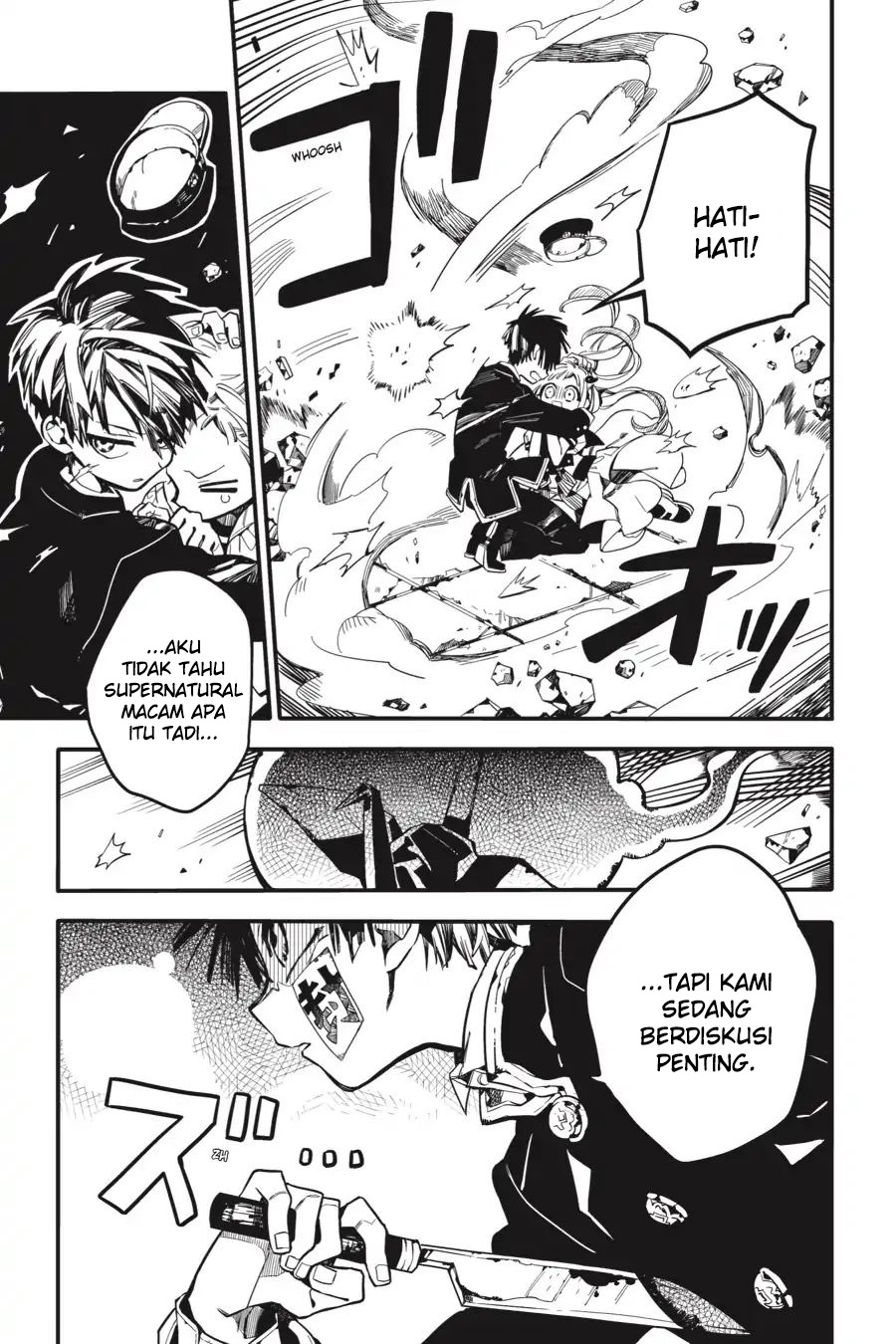 Jibaku Shounen Hanako-kun chapter 15 halaman 33