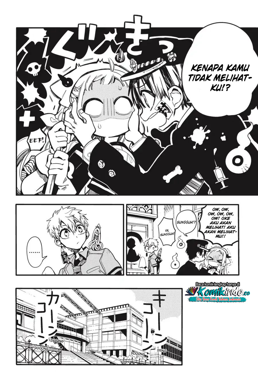 Jibaku Shounen Hanako-kun chapter 15 halaman 4