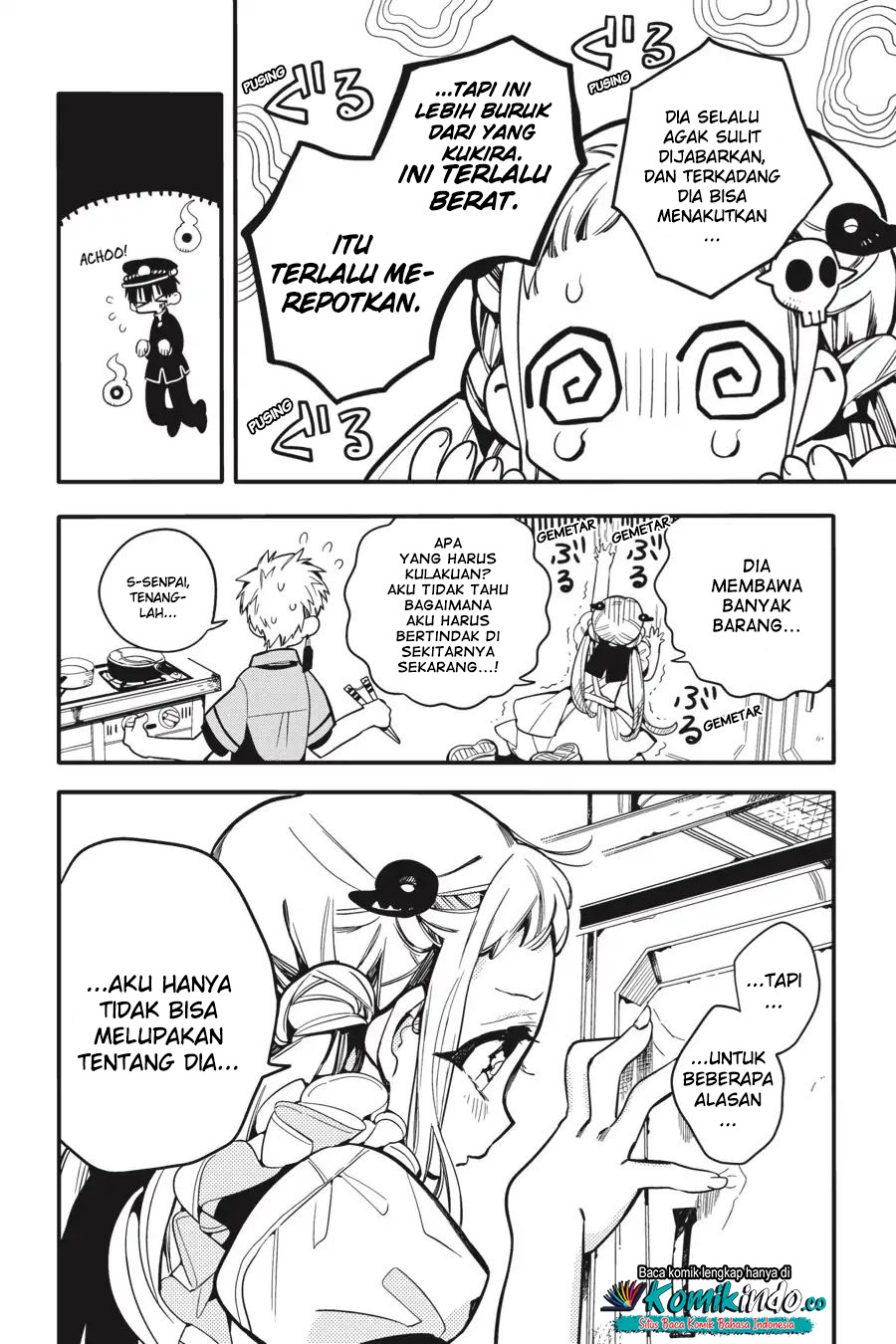 Jibaku Shounen Hanako-kun chapter 15 halaman 16