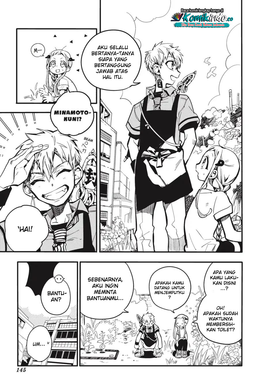 Jibaku Shounen Hanako-kun chapter 15 halaman 7