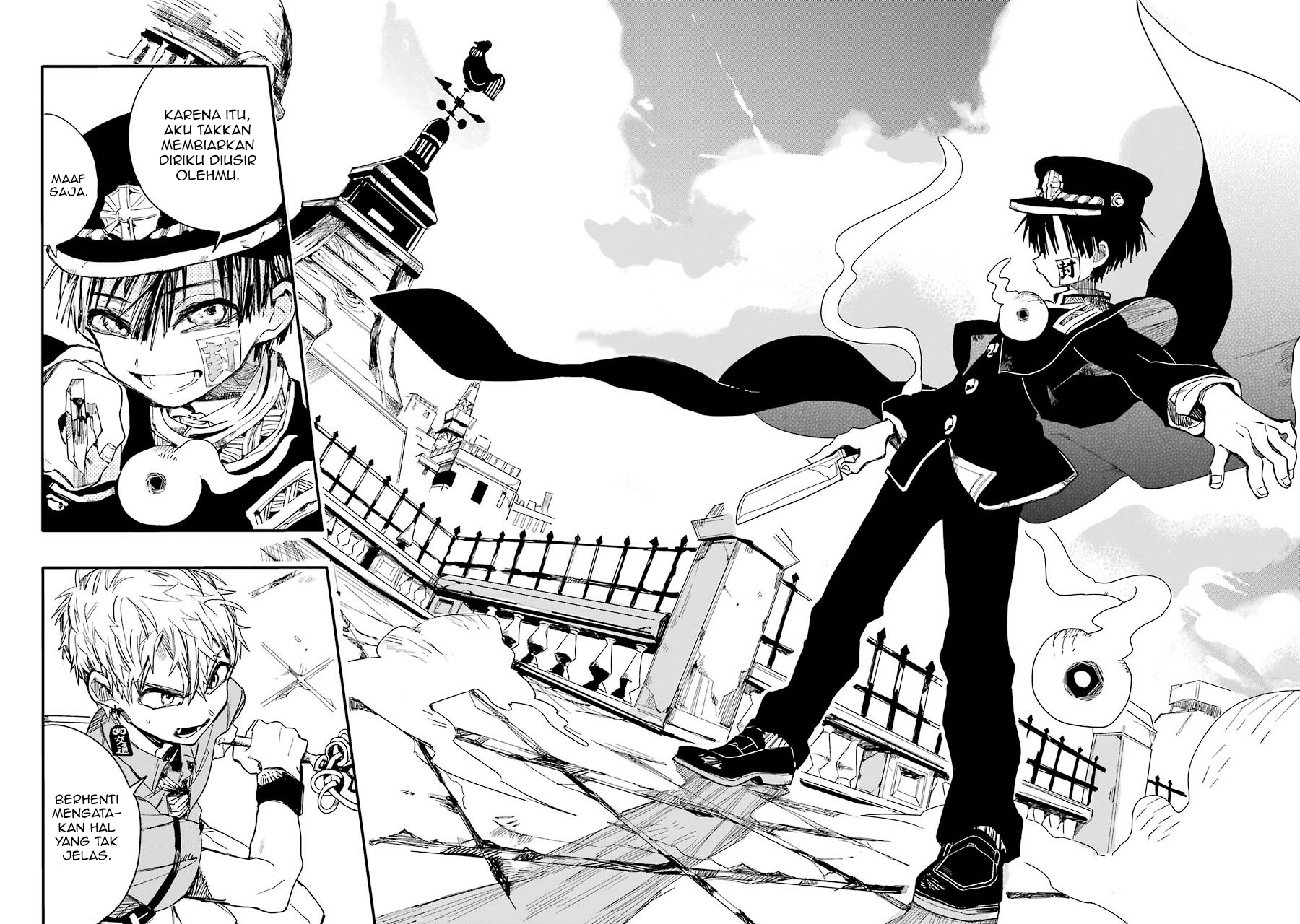 Jibaku Shounen Hanako-kun chapter 3 halaman 16