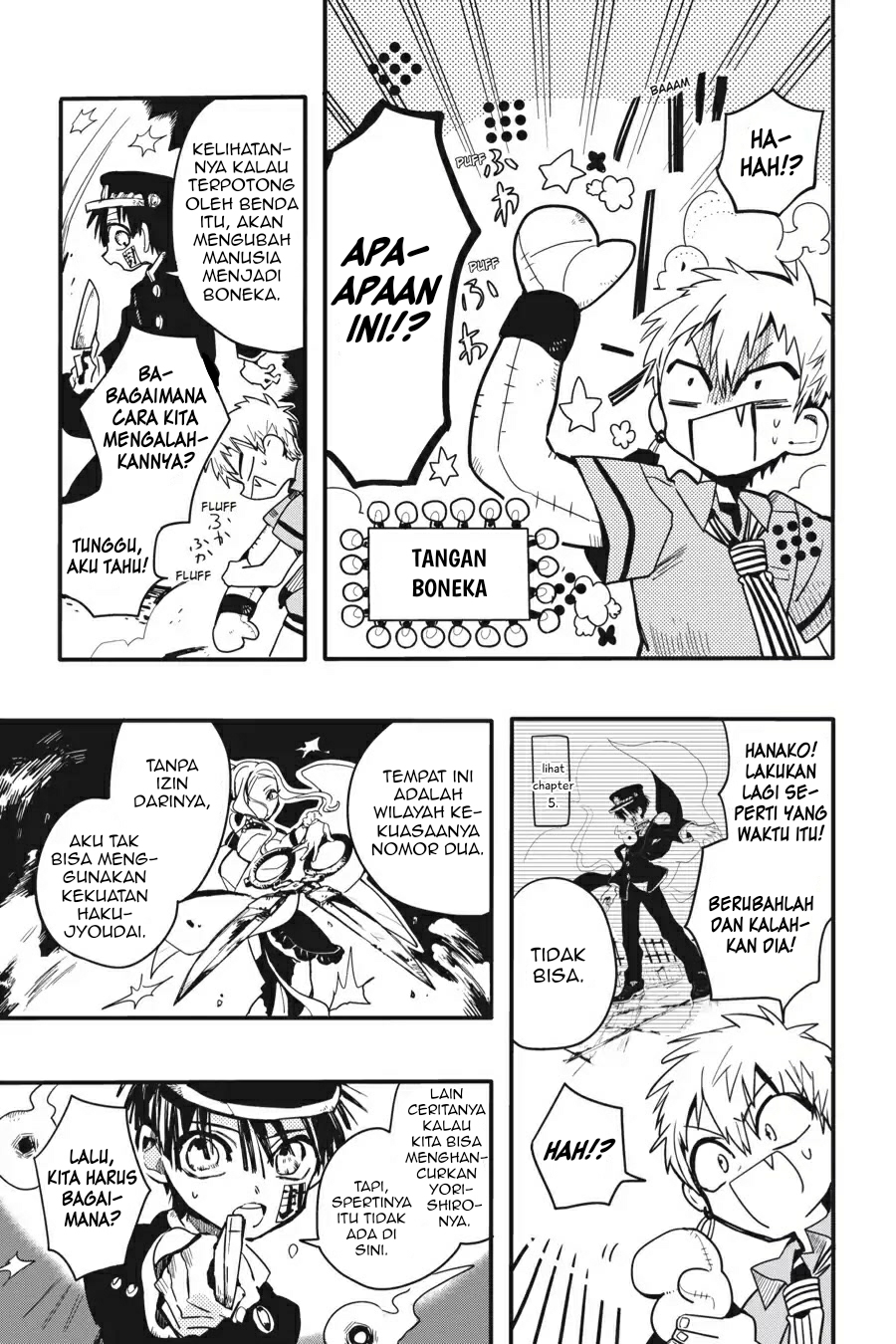 Jibaku Shounen Hanako-kun chapter 6 halaman 34