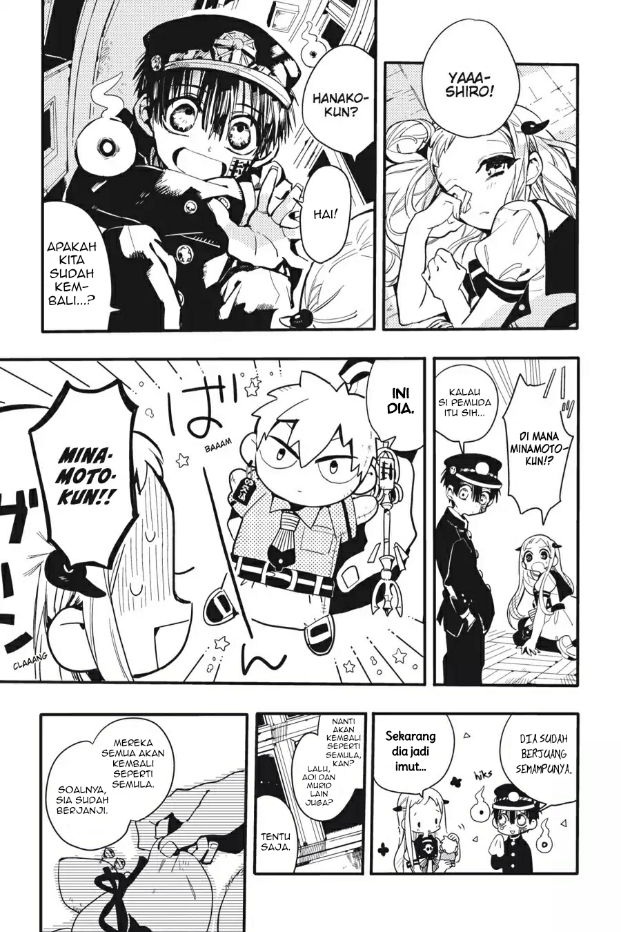 Jibaku Shounen Hanako-kun chapter 7 halaman 28