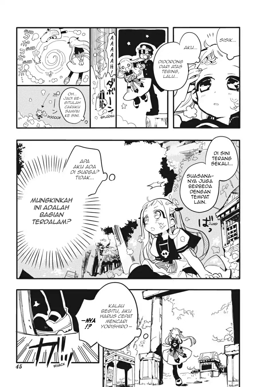 Jibaku Shounen Hanako-kun chapter 7 halaman 5