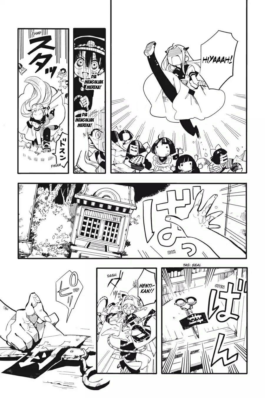 Jibaku Shounen Hanako-kun chapter 7 halaman 23