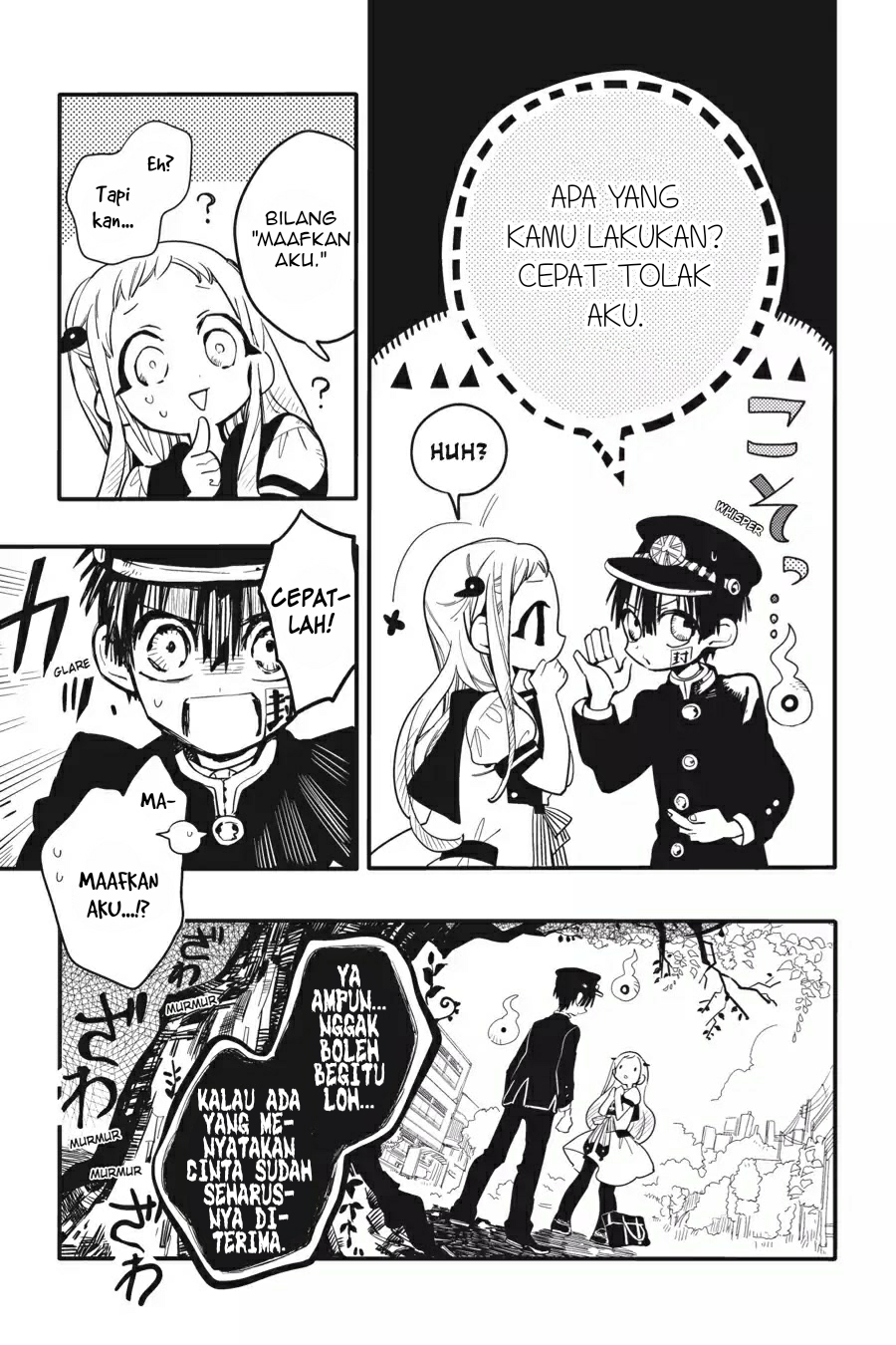 Jibaku Shounen Hanako-kun chapter 8 halaman 23