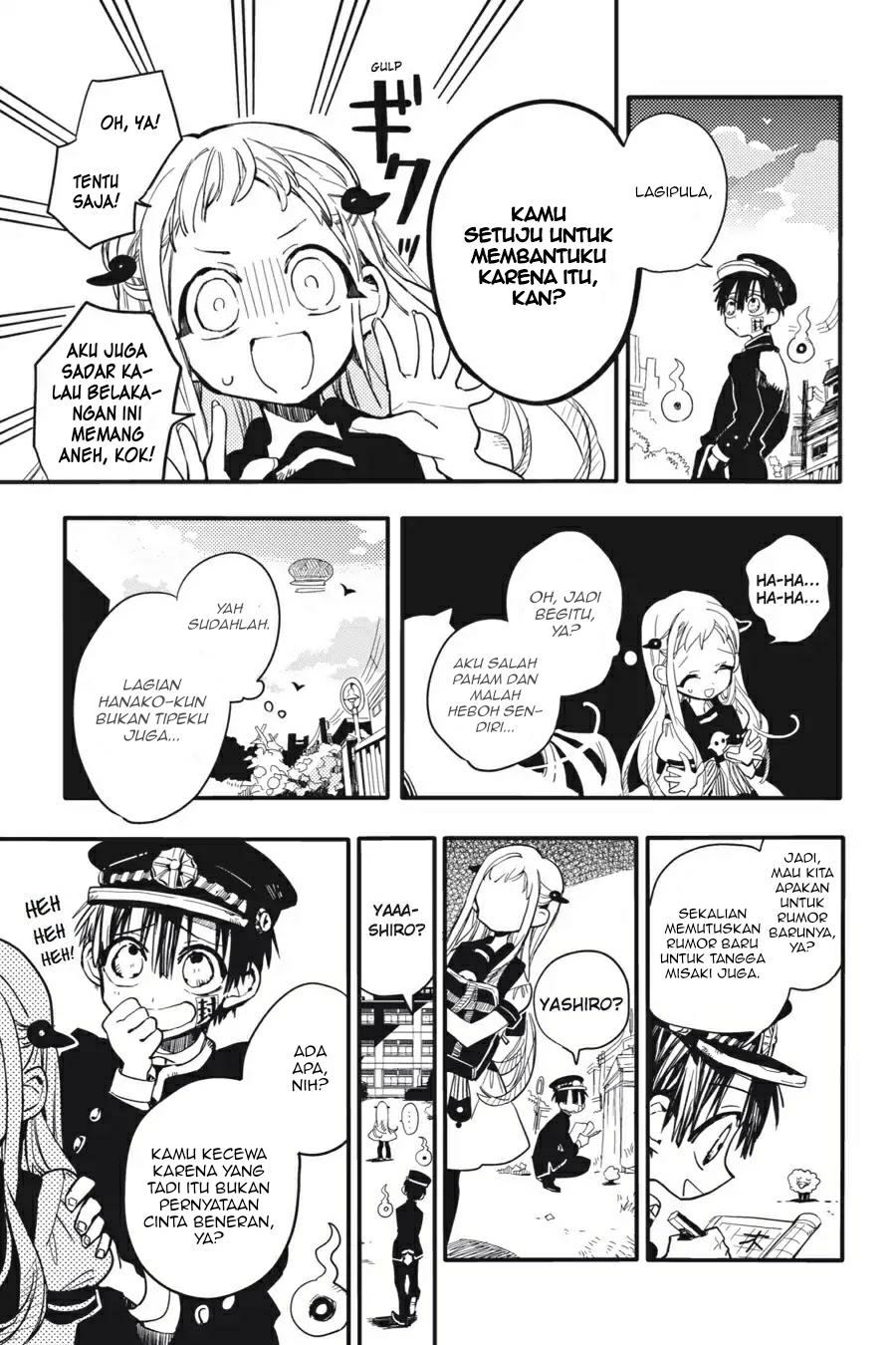 Jibaku Shounen Hanako-kun chapter 8 halaman 29