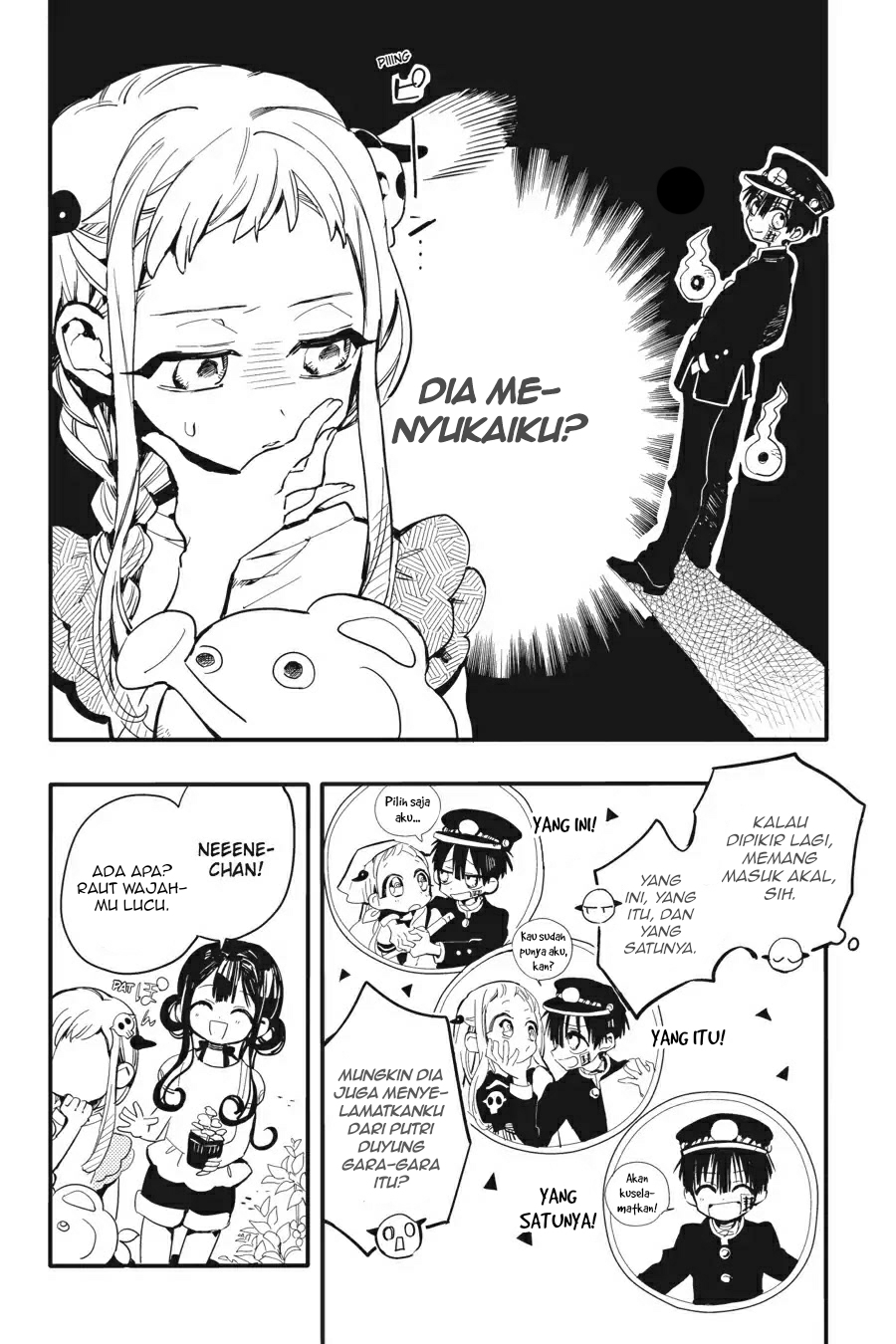Jibaku Shounen Hanako-kun chapter 8 halaman 6