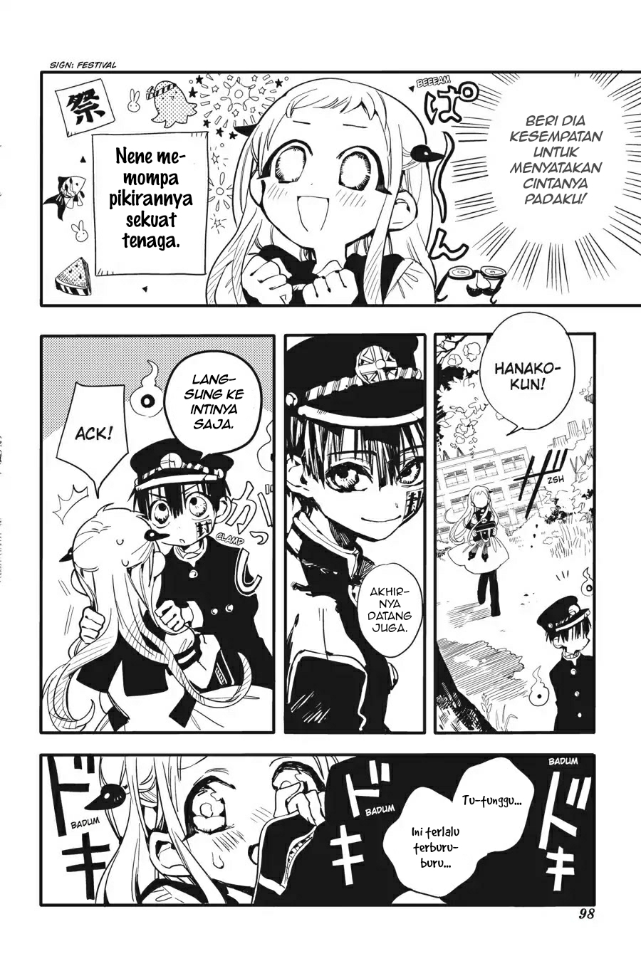 Jibaku Shounen Hanako-kun chapter 8 halaman 20