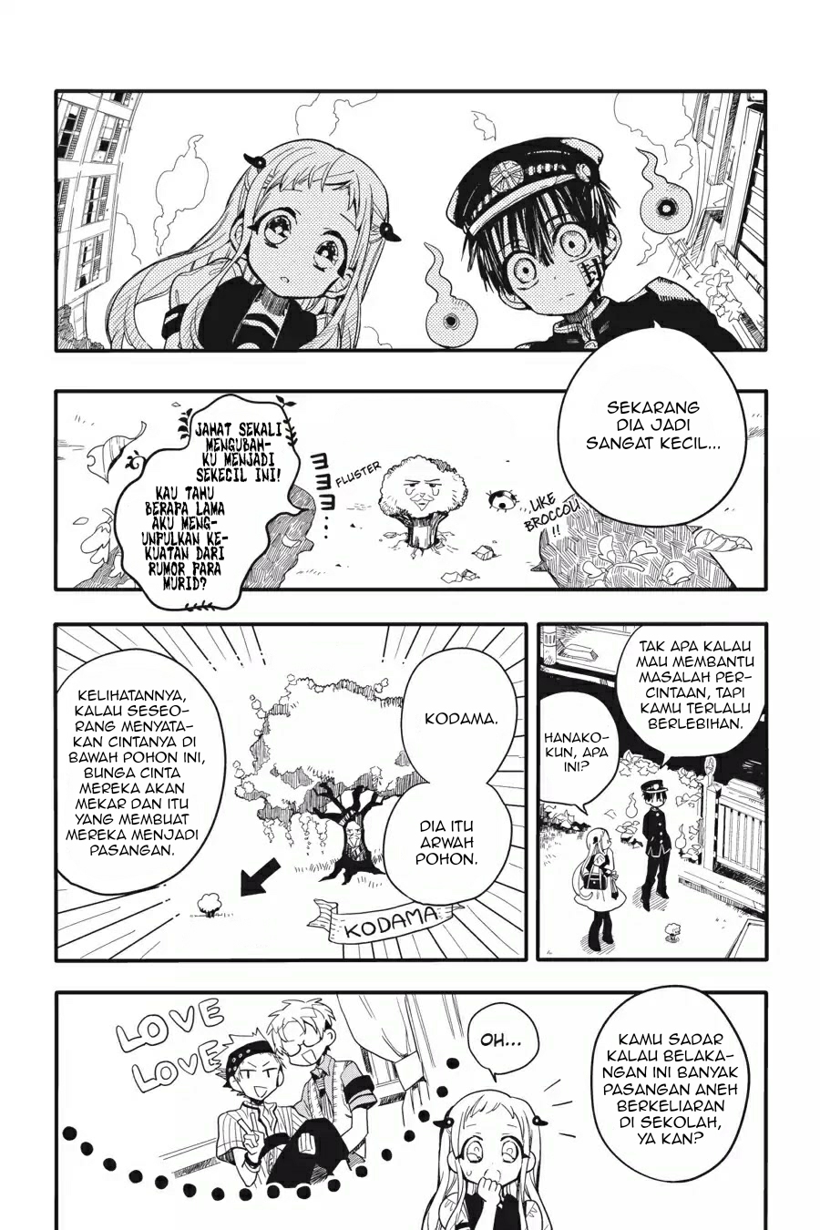 Jibaku Shounen Hanako-kun chapter 8 halaman 28
