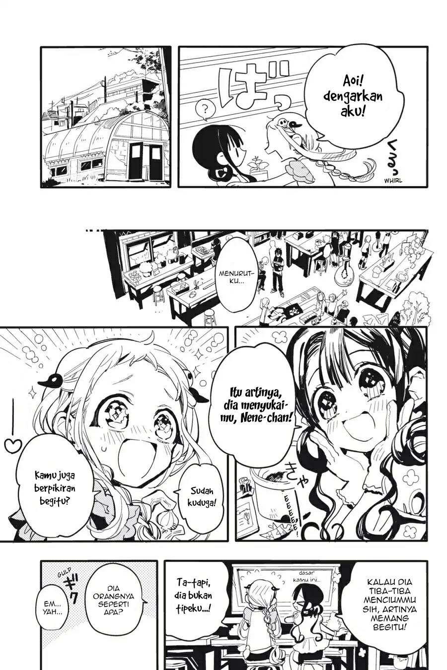 Jibaku Shounen Hanako-kun chapter 8 halaman 7