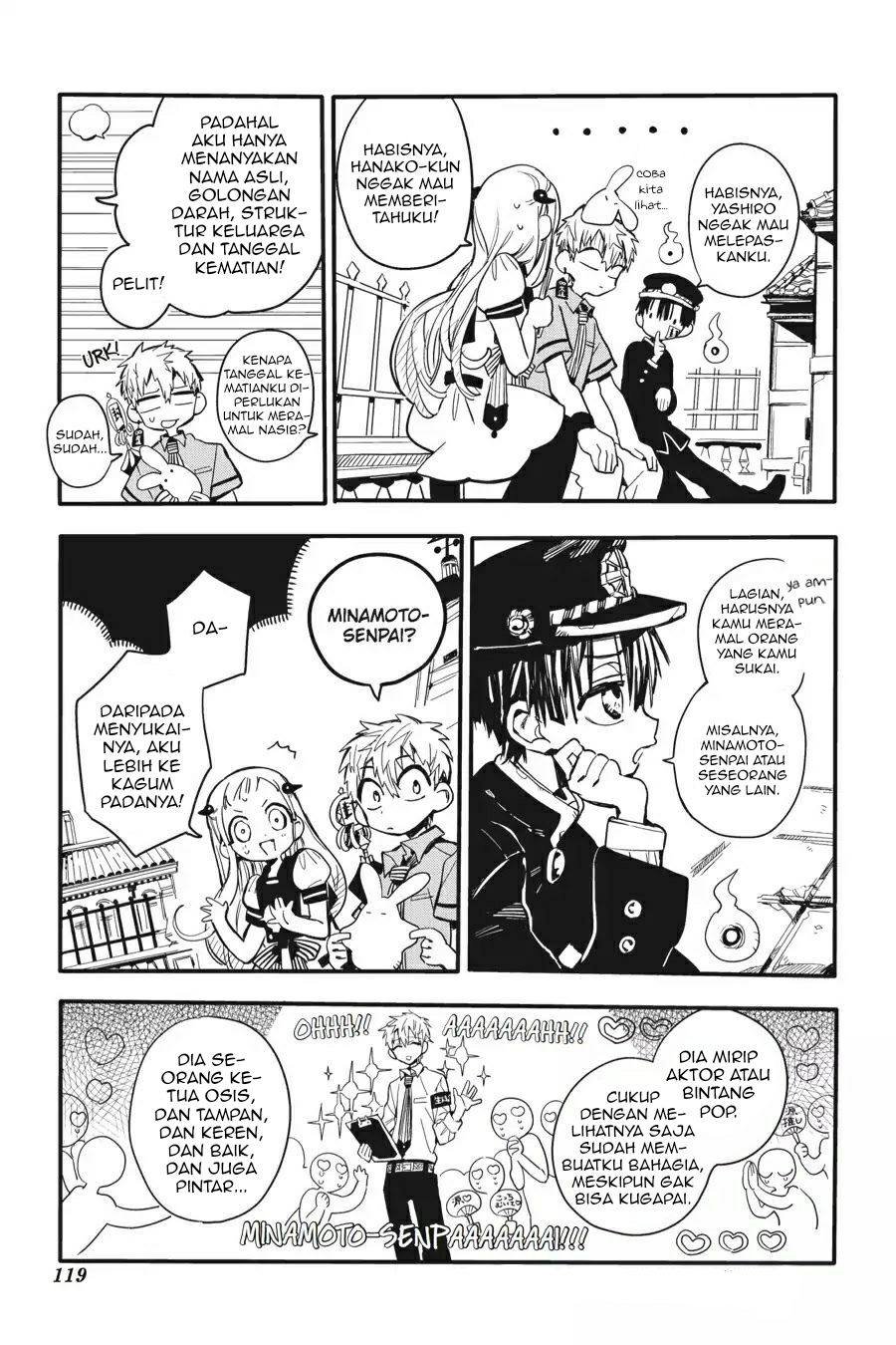 Jibaku Shounen Hanako-kun chapter 9 halaman 5