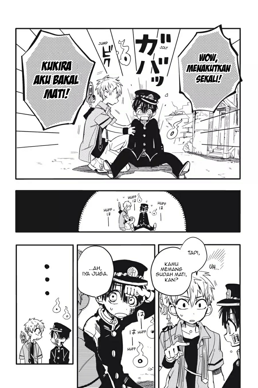 Jibaku Shounen Hanako-kun chapter 9 halaman 27