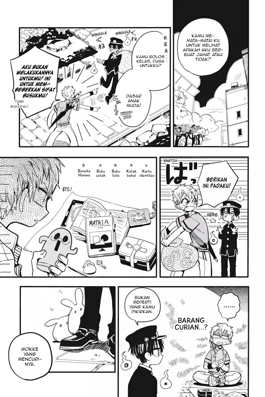Jibaku Shounen Hanako-kun chapter 9 halaman 17