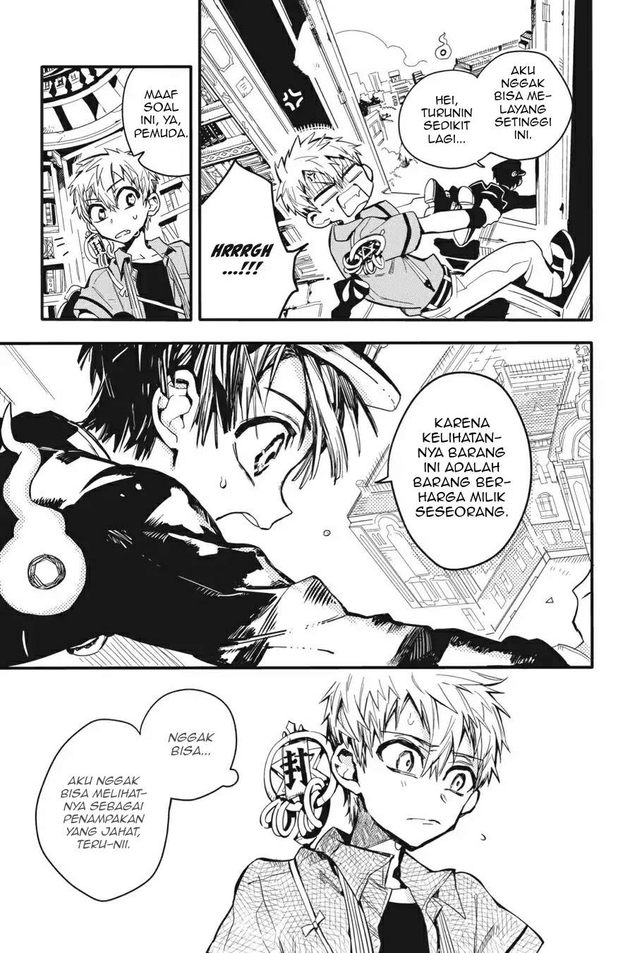 Jibaku Shounen Hanako-kun chapter 9 halaman 21