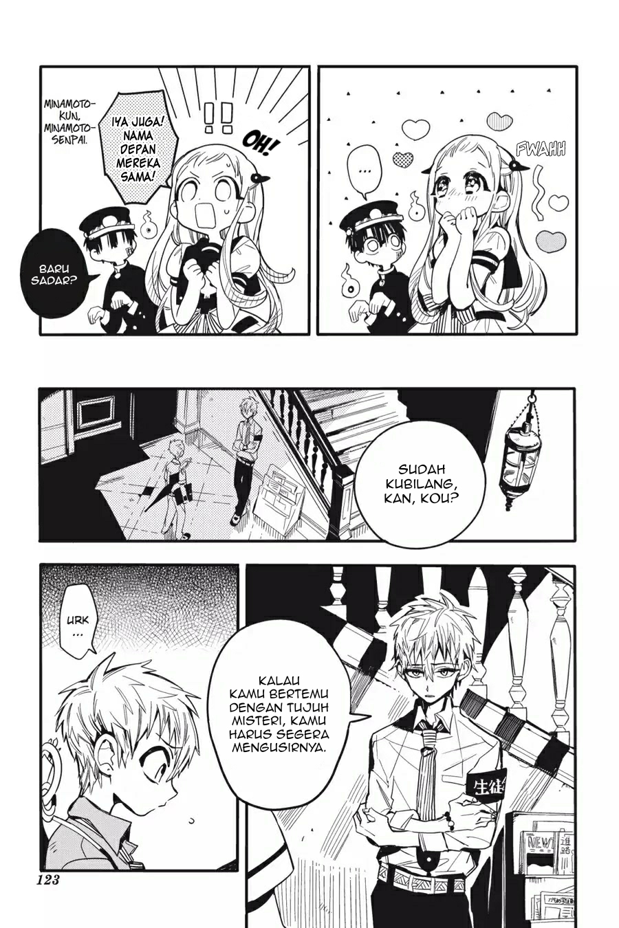 Jibaku Shounen Hanako-kun chapter 9 halaman 9