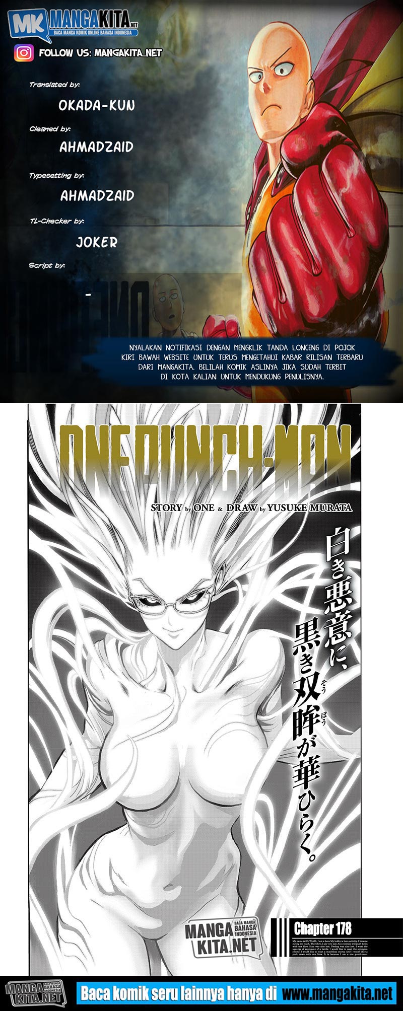 One Punch Man Chapter 178