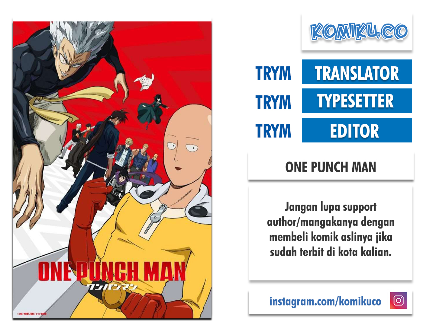 One Punch-Man Chapter 181