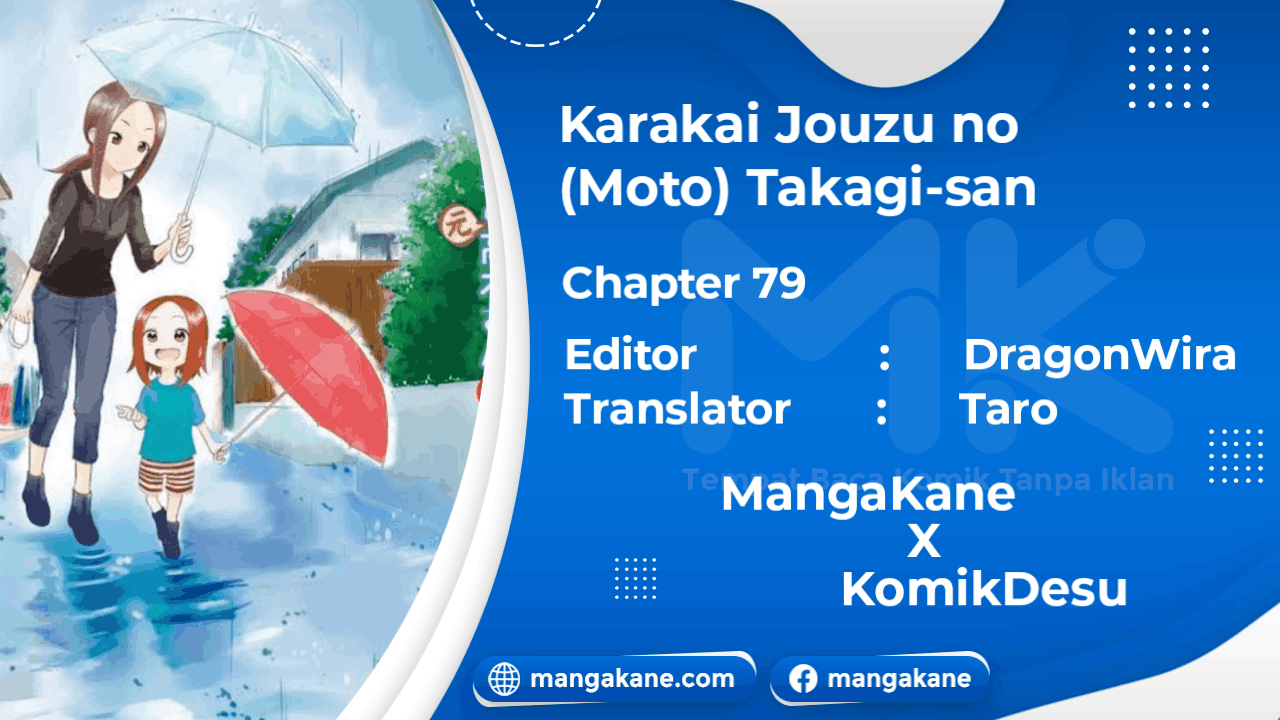 Karakai Jouzu no (Moto) Takagi-san Chapter 79
