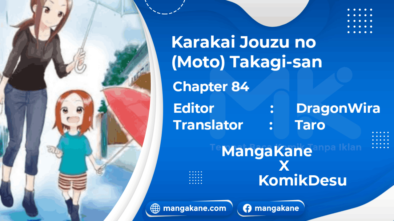 Karakai Jouzu no (Moto) Takagi-san Chapter 84