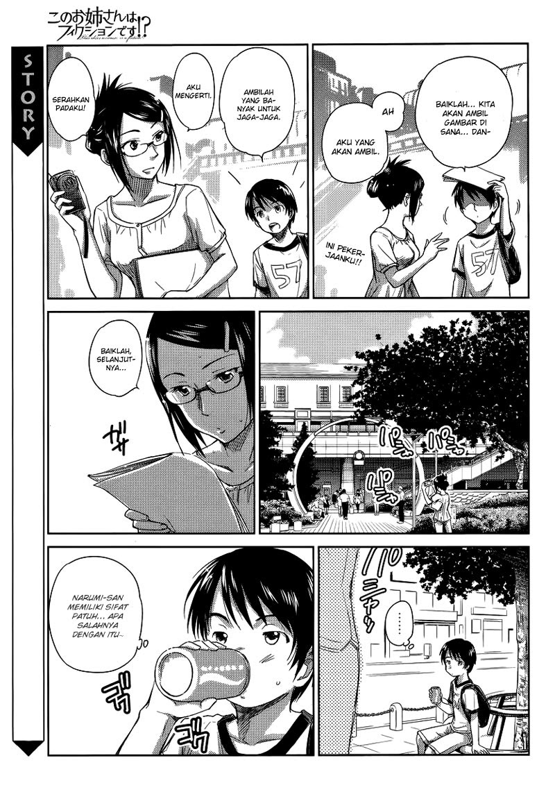 Kono Onee-san wa Fiction Desu!? Chapter 8