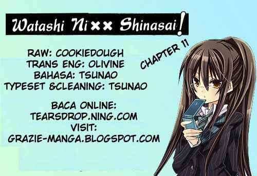 Watashi ni xx Shinasai! Chapter 11