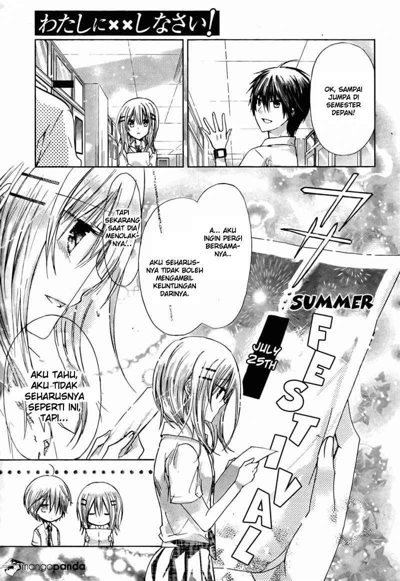 Watashi ni xx Shinasai! Chapter 44