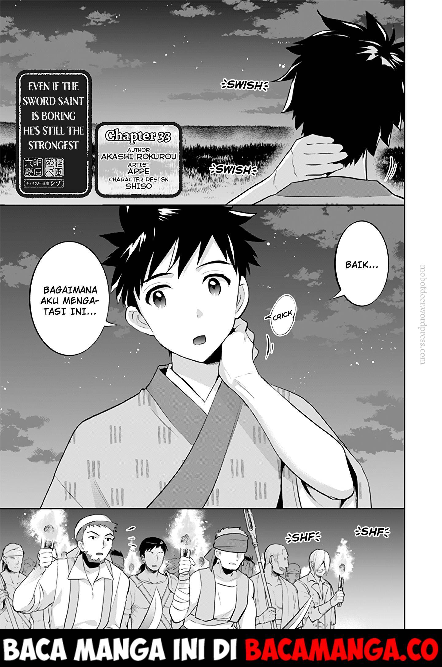 Jimi na Kensei wa Sore Demo Saikyou desu Chapter 33 page 0