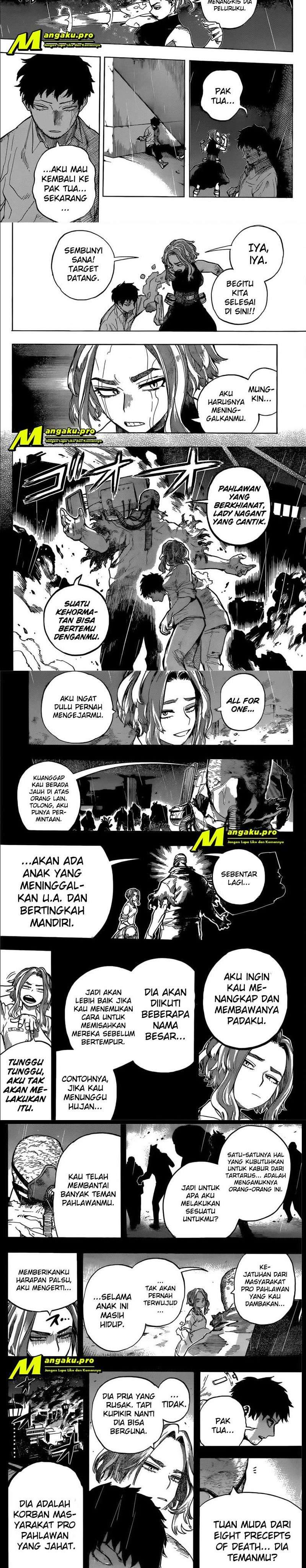 Boku no Hero Academia Chapter 312