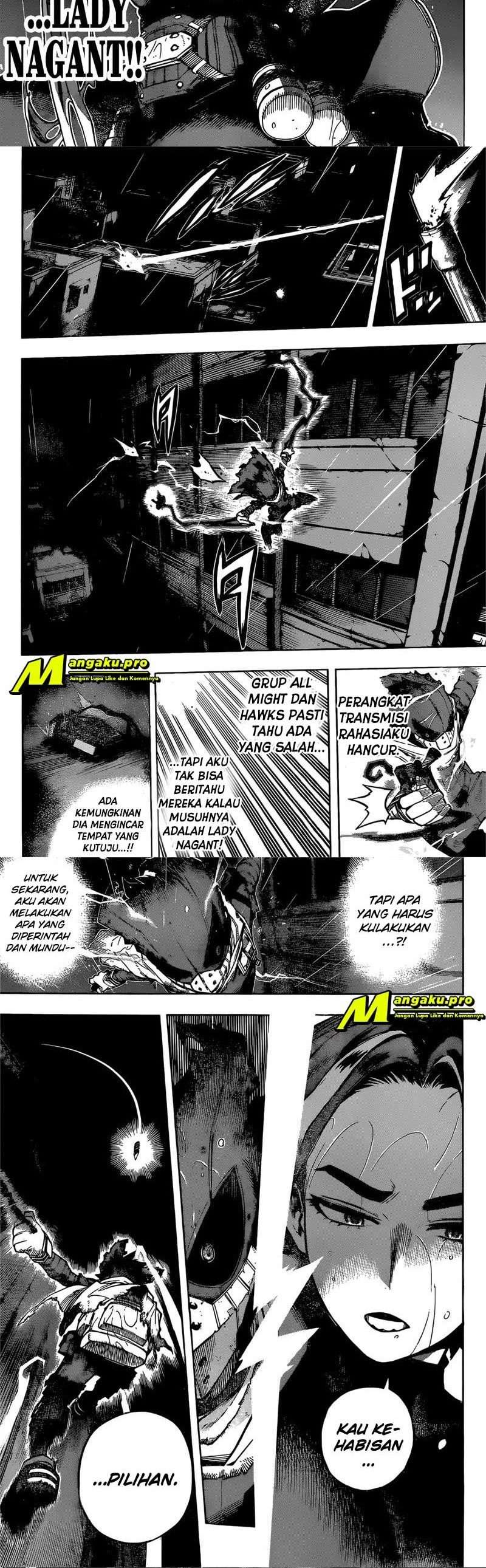 Boku no Hero Academia Chapter 312