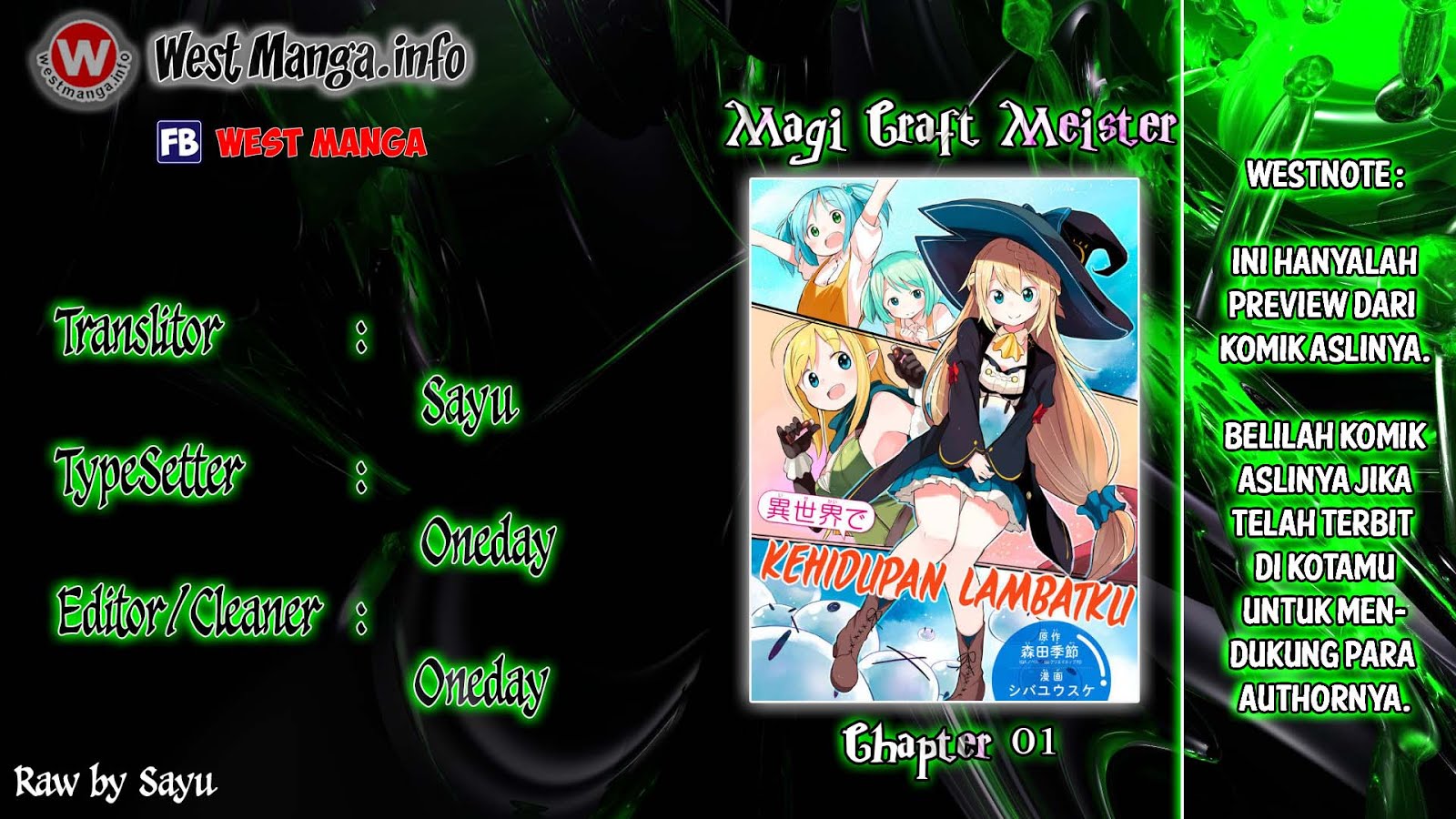 Slime Taoshite 300-nen, Shiranai Uchi Ni Level Max Ni Natteshimatta Chapter 1 Bahasa Indonesia page 1