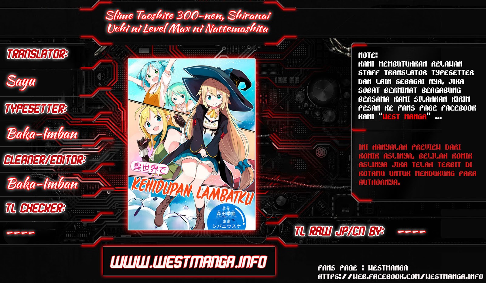 Slime Taoshite 300-nen, Shiranai Uchi Ni Level Max Ni Natteshimatta Chapter 10 Bahasa Indonesia page 1