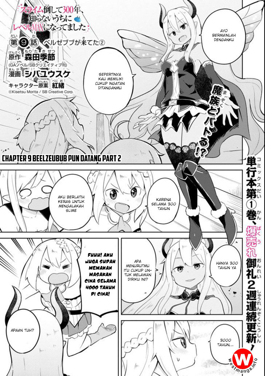 Slime Taoshite 300-nen, Shiranai Uchi Ni Level Max Ni Natteshimatta Chapter 9 Bahasa Indonesia page 0