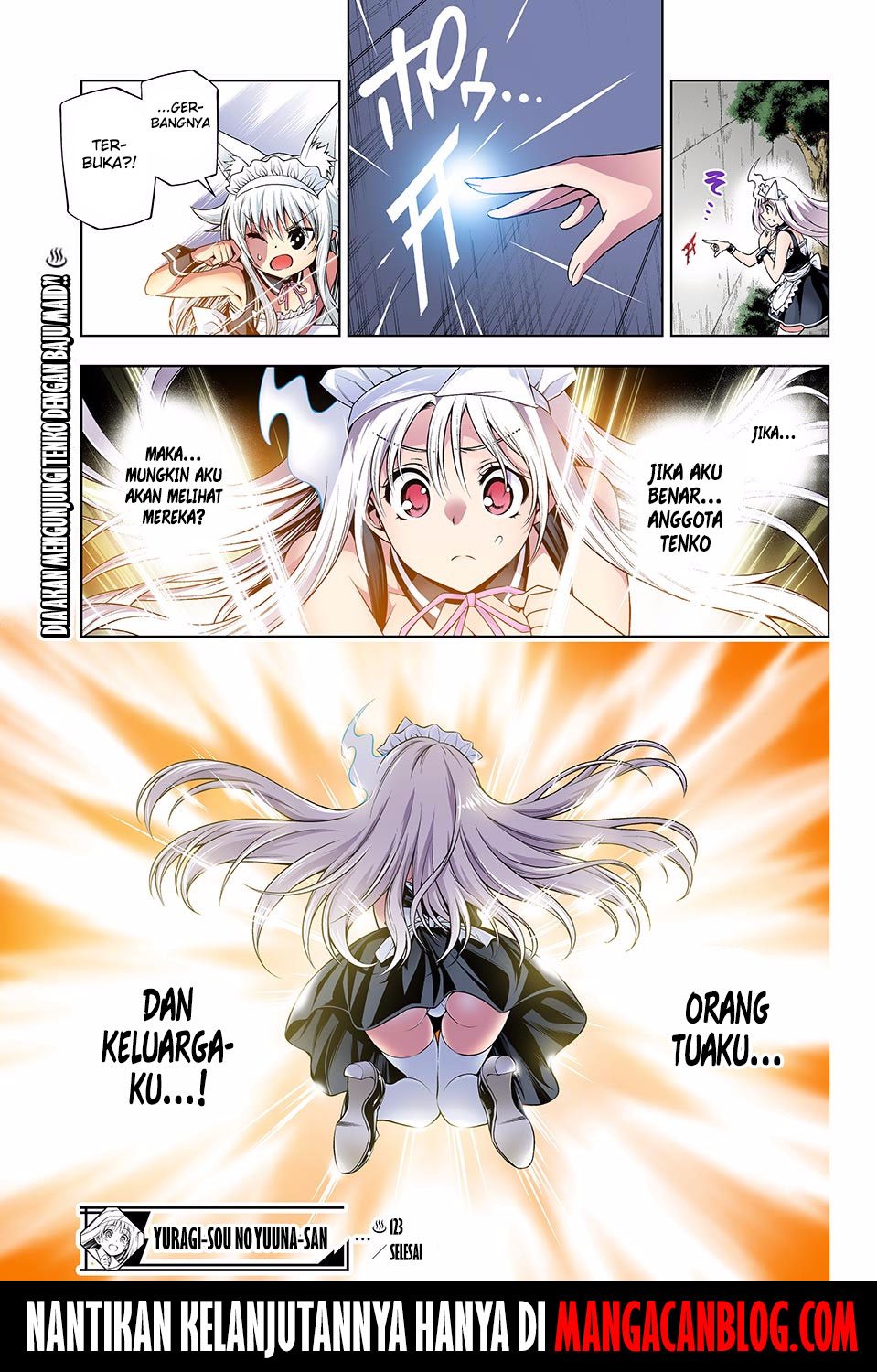 Yuragi-sou No Yuuna-san Chapter 123 Bahasa Indonesia page 19