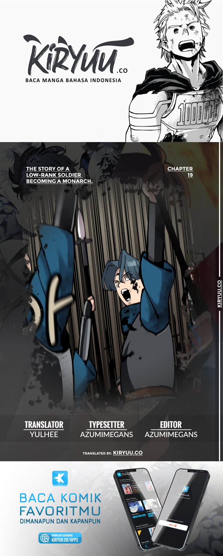 The Story of a Low-Rank Soldier Becoming a Monarch Chapter 19 halaman 1