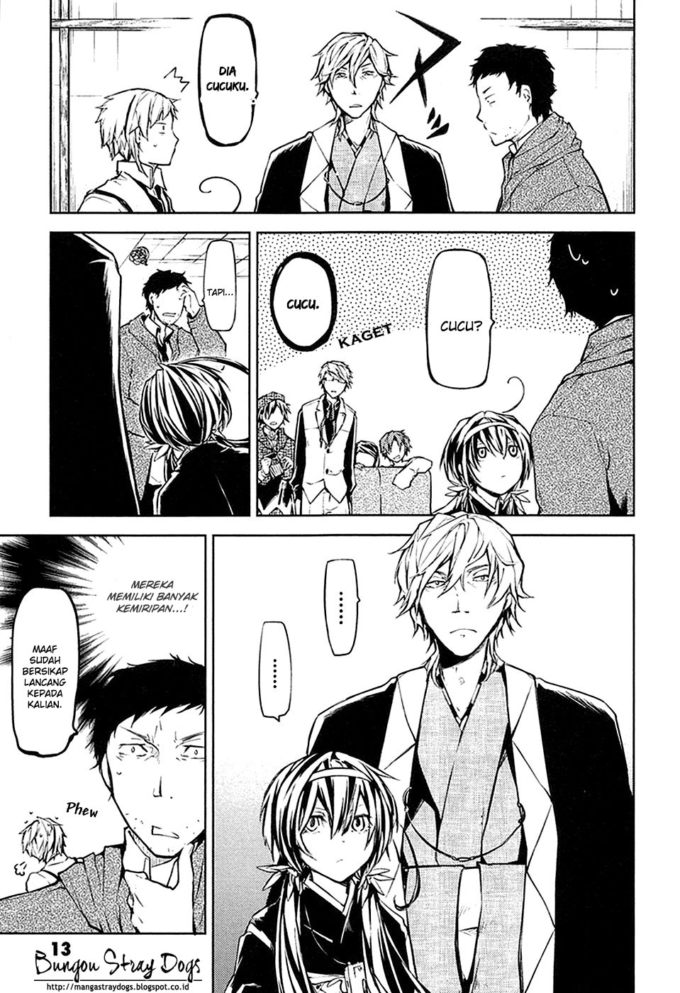 Bungou Stray Dogs Chapter 13