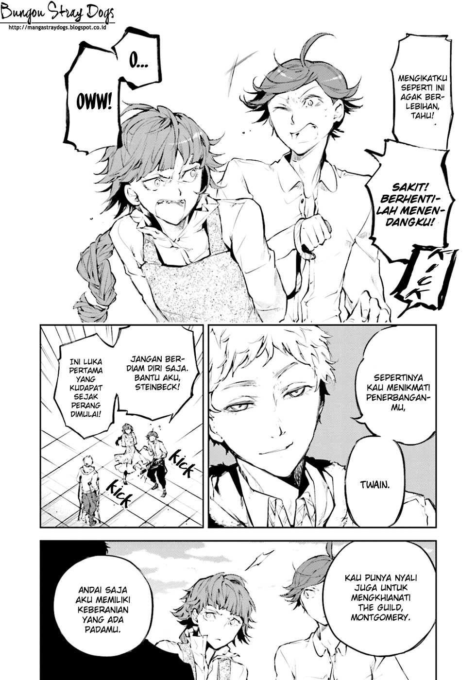 Bungou Stray Dogs Chapter 33