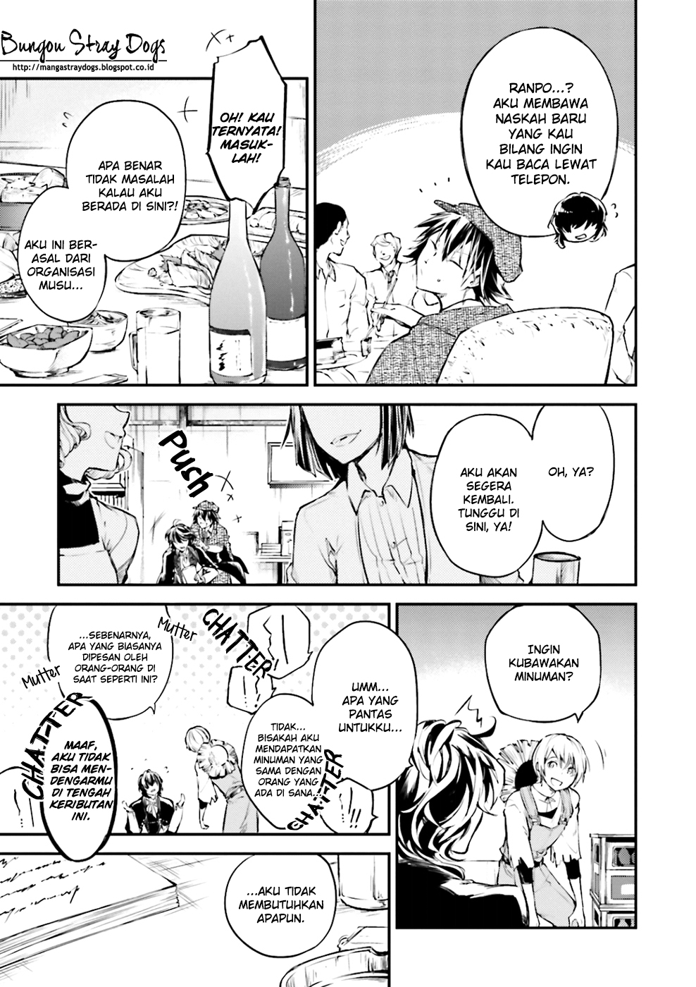 Bungou Stray Dogs Chapter 37